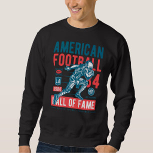 Retro American Football College 1984 La Football Lång Ärmad Tröja