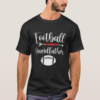 Retro American Football Grandfather Sports Footbal T Shirt