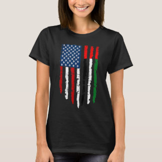 Retro American Förenade Arabemiraten Flagga Women T Shirt