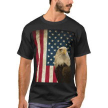 Retro American Örn USA flagga Unisex