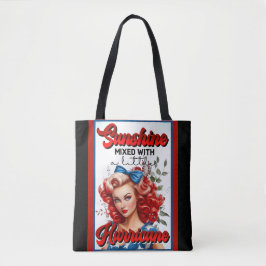 Retro American Pinup_ Sunshine Mixed Tygkasse