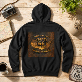 Retro Americas Highway 100 Years Kartan T Shirt