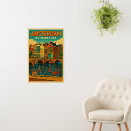 Retro Amsterdam Nederländerna