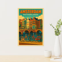 Retro Amsterdam Nederländerna