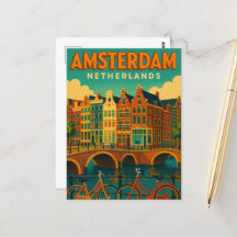 Retro Amsterdam Nederländerna
