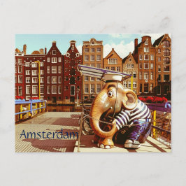 Retro Amsterdam Vykort