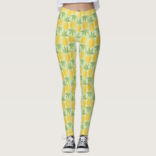 Retro ananas leggings