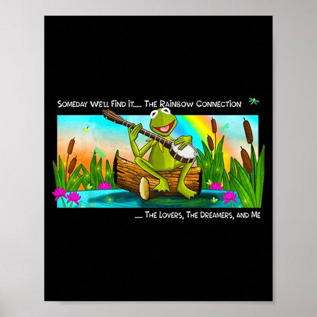Retro Animal Funny Quote The Lovers The Dreamer An Poster (Framsidan)