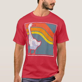 Retro Animal Lover Farm Bird Farmer Goose715 T Shirt
