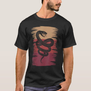 Retro Animal Snake Reptile Keeper Pet Snake 1 T Shirt