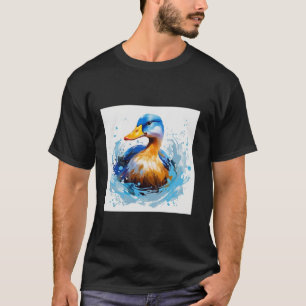 retro anka Pintail Anka Cute Anka Watercolor Anka T Shirt