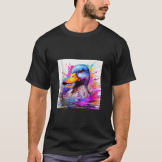 retro anka Pintail Anka Cute Anka Watercolor Anka T Shirt