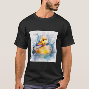 retro anka Pintail Anka Cute Anka Watercolor Anka T Shirt