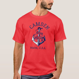 Retro ankare Camden Maine USA1 T Shirt