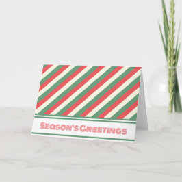 Retro Anpassningsbar Business QR Code Corporate Go Helgkort