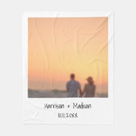 Retro-anpassningsbarna för snabbfotot namn är mode fleecefilt