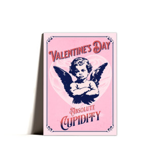 Retro Anti Valentines day-kort Helgkort