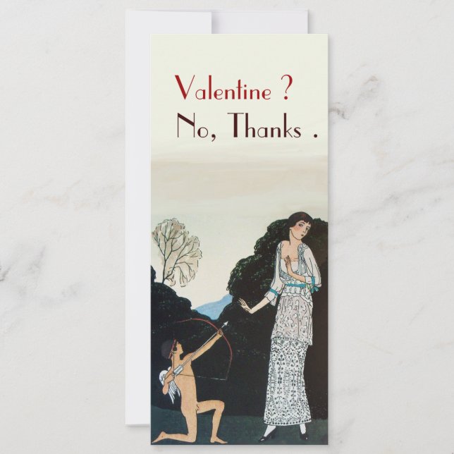 RETRO ANTI VALENTINSDAG FEST WAXSIGILL MONOGRAM INBJUDNINGAR (Framsida)