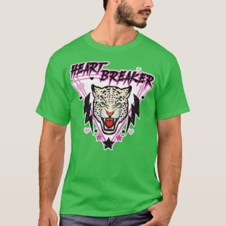 Retro AntiValentines Day Heart Breaker 90-tal Leo T Shirt