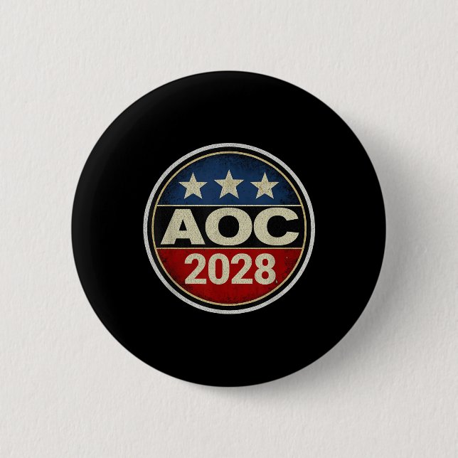 Retro Aoc 2028 Fight Oligarchy Protest ResistBern Knapp (Framsida)