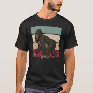 Retro Ape Monkey Zoo Animal Gorilla Gorilla Gorill T Shirt