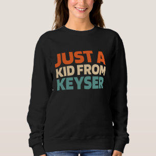 Retro är bara en Kid från Väster Virginia Keyser A T Shirt