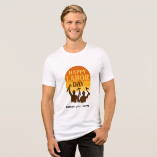 Retro arbetsdagsstämning t shirt