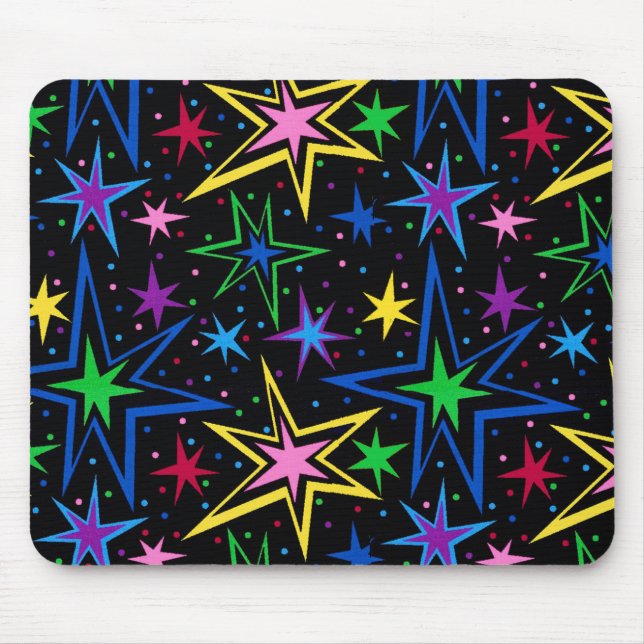 Retro Arcade Carpet Non Slip Mousepad #1-5 Musmatta (Framsidan)