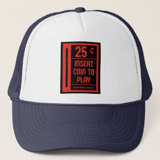 Retro Arcade Coin Slot Shirt Keps