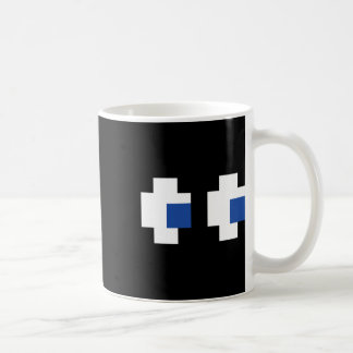 Retro Arcade Gaming Halloween Ghost partnergrupp Kaffemugg