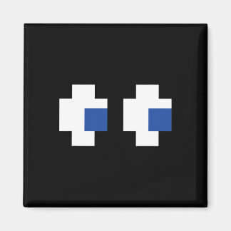 Retro Arcade Gaming Halloween Ghost partnergrupp Magnet