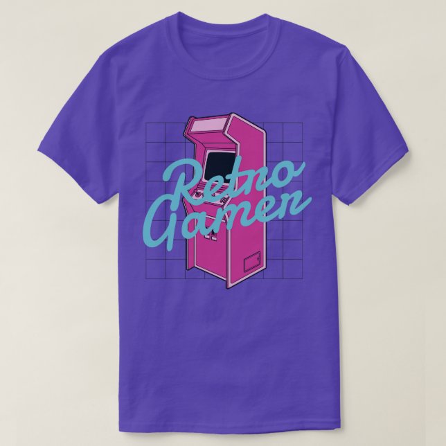Retro Arcade Retro Vintage 1 T Shirt (Design framsida)
