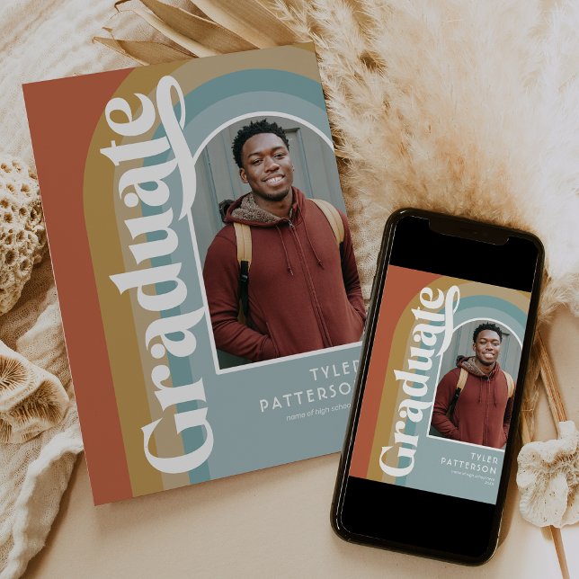 Retro Arch Foto 2025 Examen Meddelande (Skapare uppladdad)