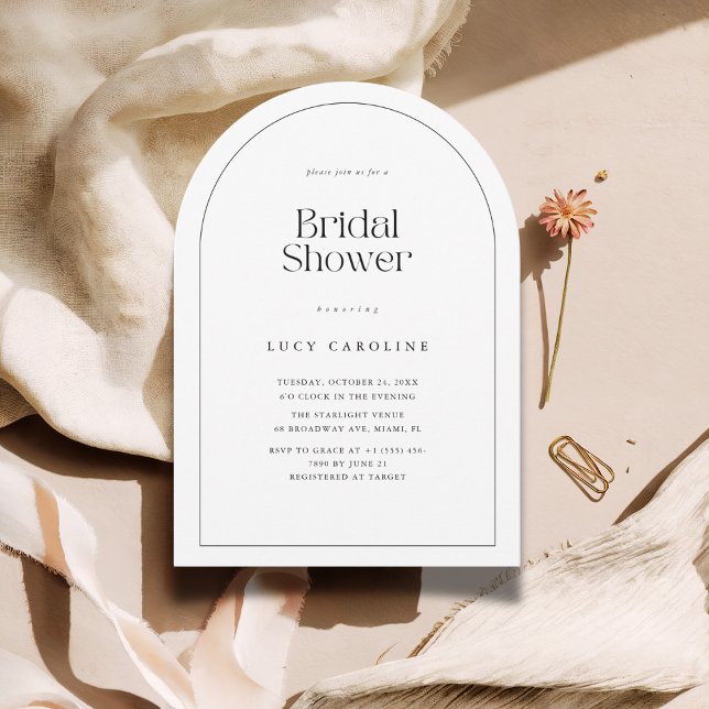 Retro Arch Stil par Photo Möhippa Inbjudningar (Skapare uppladdad)