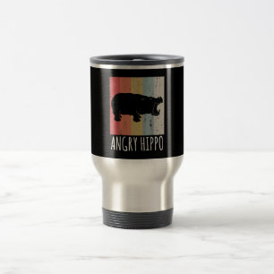 Retro Arg Hippo - Vintage Hippopotamus Resemugg