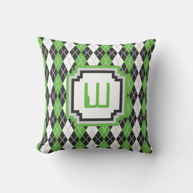 Retro Argyle-kudde Kudde (Framsida)