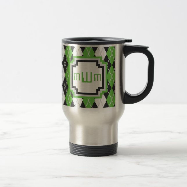 Retro Argyle Mugg (Höger)
