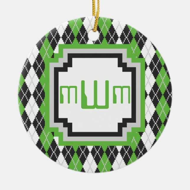 Retro Argyle Ornament (Framsidan)
