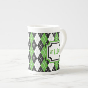 Retro Argyle Specialty Mugg Benporslin Mugg