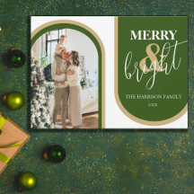 Retro Ark Jul Holiday Kort