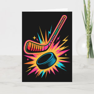 Retro Arkad Ishockey Kort