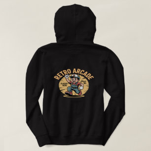 Retro Arkad Klassisk Hjälte 80‑tals Gamer T‑Shirt T Shirt