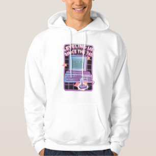 Retro Arkadkonst Sedan 70-talet Hoodie