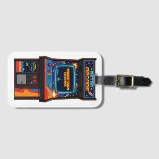 Retro Arkadspel iPhone 17 Pro Max-fodral Bagagebricka