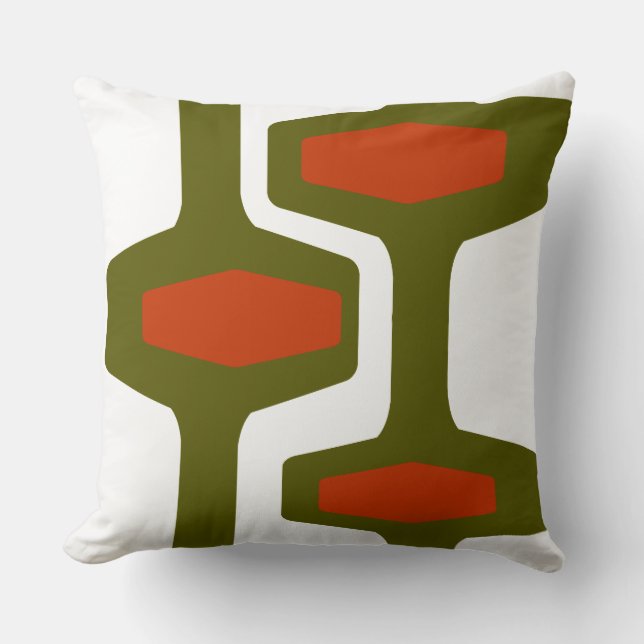 Retro arkitektur kudde (Framsida)