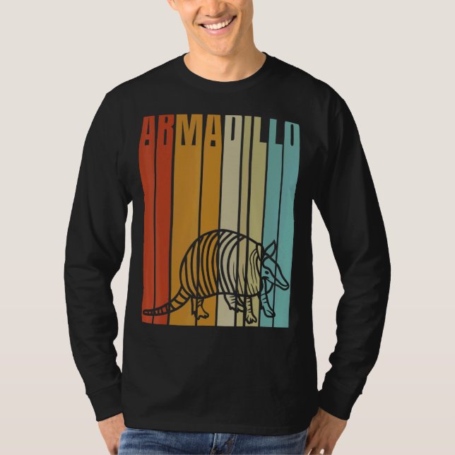 Retro Armadillo T Shirt (Framsida)
