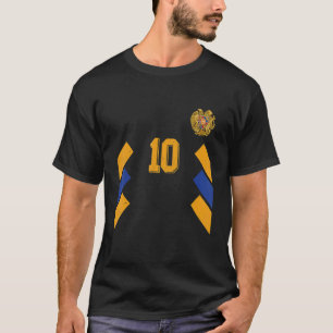 Retro Armenienfotboll eller fotboll för armenier T Shirt