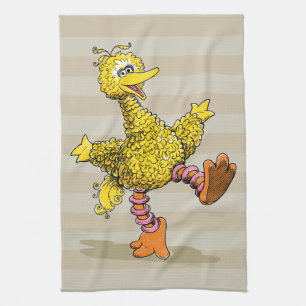 Retro Art Big Bird Kökshandduk