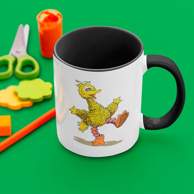 Retro Art Big Bird Mugg (Skapare uppladdad)