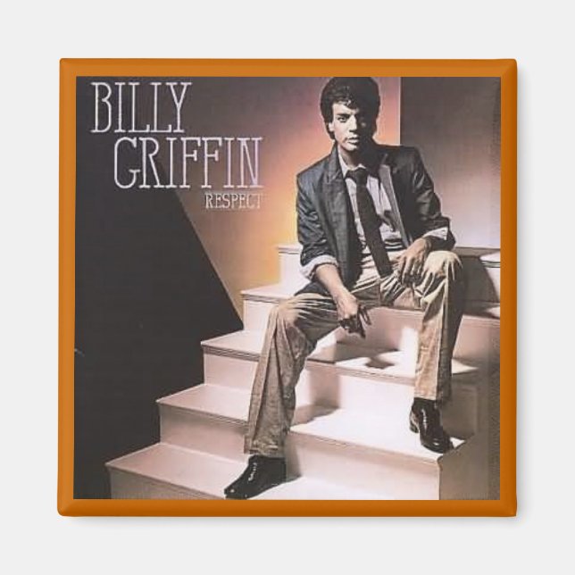 "Retro Art" Billy Griffin-Respect LP Magnet (Framsidan)